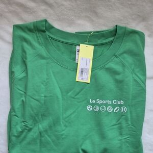 Le Sports Club Green Sweatshirt